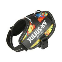 Julius - K9 IDC Powerharness Crazy - aukštos kokybės petnešos, šuns petnešos, pašėlęs raštas