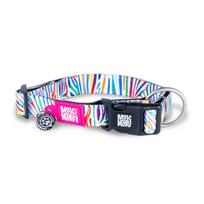 Max&Molly GOTCHA! Smart ID antkaklis Magic Zebra - išmanusis šunų antkaklis su vaivorykštiniu zebro raštu