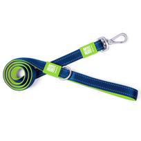 Max&Molly Trumpas Pavadėlis Matrix Lime Green - klasikinis šuns pavadėlis su atspindinčiu siuvimu, 120 cm