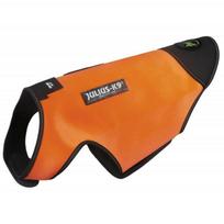 Julius - K9 IDC Neopreno šuns striukė Oranžinė - neopreno striukė šunims, oranžinė su juoda