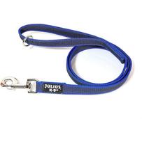 Julius K9 Color & Gray Supergrip pavadėlis su rankena ir žiedu - neslystantis šuns pavadėlis su rankena ir žiedu