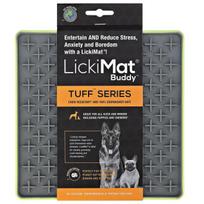 LickiMat Tuff Buddy - laižymo kilimėlis šunims, kryžminis raštas