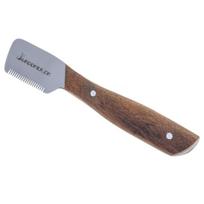 Groomer.dk Danish Classic Knife - klasikinis trimeris su medine rankena