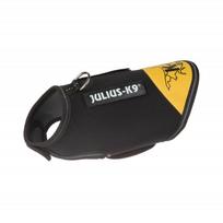 Julius - K9 IDC Neopreno šuns striukė geltona - neopreno šuns striukė, juoda su geltona