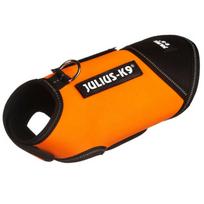 Julius - K9 IDC Neopreno šuns striukė Oranžinė - neopreno striukė šunims, oranžinė su juoda