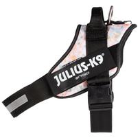 Julius - K9 IDC Powerharness Pretty - šunų pakinktai su atšvaitais, gėlių raštas