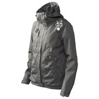 Hurtta Training Jacket Eco Blackberry - moteriška vandeniui atspari treniruočių striukė, grafito spalvos