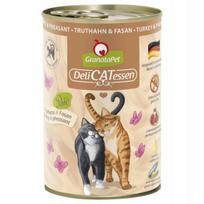 GranataPet DeliCatessen Kalakutiena ir Fazanas - be grūdų šlapias maistas katėms, kalakutiena ir fazanas