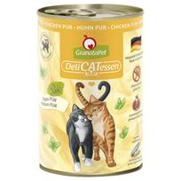GranataPet DeliCatessen Chicken Pur - be grūdų šlapias maistas katėms, vištiena