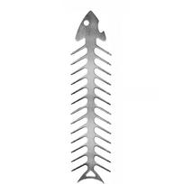 1PC Stainless Steel Barbecue Stick Fish Bone Skewers Meat Tools Barbecue Utensils Barbecue Grill Barbecue Net
