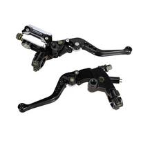 22mm Universal Motorcycle Brake Clutch Levers Hydraulic Front Brake Pump Accessories Lever Motocross Motorcycle Brake Handle juoda