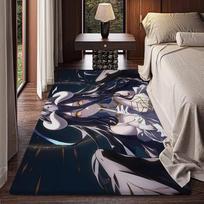 Gamer Albedo Anime Sexy Girls Floor Mat Retro Multiple Choice Living Room Kitchen Rug Non-Slip Modern Home Decor 40cm x 60cm