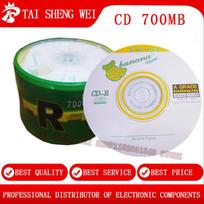 50pcs CD-R 700MB/80min CD Blank discs recordable compact disc 52x for the Backup and Storage of Data Photos Music etc