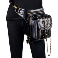Woman Bag Steampunk Retro Bag Single Shoulder Messenger Bag Outdoor Phone Chain Waist Bag Male Fanny Pack Leg Bag