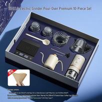 SIMELO V10 Electric Grinder Pour-Over Coffee Gift Set
