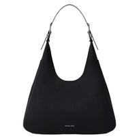 MICHAEL KORS Nolita lazy Hobo bag, cow leather shoulder bag, large size, women's black juoda
