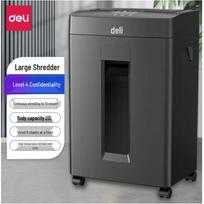 Deli 14431 8-Sheet P-4 Cross-Cut Paper Shredder CN plug (adapter included)