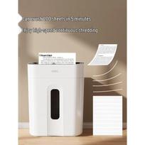 Deli 9939N 6-Sheet Cross-Cut Electric Paper Shredder CN plug (adapter included)