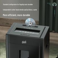 Deli 5-Level Security Commercial Paper Shredder CN plug (adapter included)