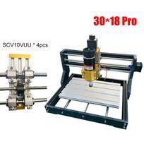 CNC 3018 Pro Machine CNC Router Upgrade Kit For Hobby Projects Cnc Engraving Tool For Router Optical Diameter 12mm SCS10VUU