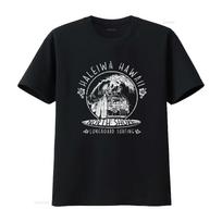 Haleiwa Hawaii North Shore T Shirt Longboard Surfing Surfers Hawaiian Vintage Washed Homme Unisex Breathable Slightly Casual S įvairiaspalvis
