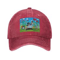Mole Happy Krtek  Denim Cap Casual Baseball Caps Adjustable Hat Summer Unisex Baseball Hats One Size