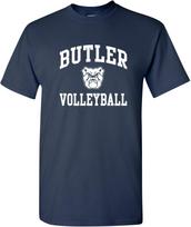 NCAA Arch Logo Volleyball, Team Color T Shirt, College, University S įvairiaspalvis