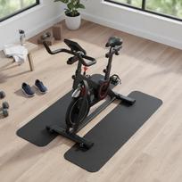Silicone Treadmill Mat Double-Sided Non-Slip Exercise Bike Mats Noise Reduction Workout Mat For Exercise Bike, Rowing Machine China Mainland