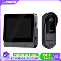 2.4G WiFi Video Intercom Door Camera Eye Peephole Camera IR Night Vision Home  Door Eye Camera for Home Office Apartment China Mainland