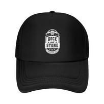 Rock And Stone Crest Baseball Cap Designer Hat Big Size Hat Golf Snapback Cap Womens Golf Wear Unisexs