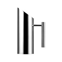 1/2L Kitchen Cold Wine Pitcher Stainless Steel Wine Juice Water Jug Ice Cold Freeze Water Pot Kettle for Restaurant Cafe Mix Bar