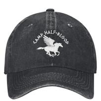 Percy Jackson Camp HalfBlood Baseball Cap Skeleton Pegasus White Logo Hip Hop Dad Hats Unisex Women Sun Visors Baseball Caps Adjustable