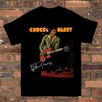 Chuck Berry On Stage Short Sleeve T- Shirt Unisex All Size S To 2345XL Unisex T-Shirt S įvairiaspalvis
