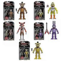 Fnaf Security Breach Veiksmo figūrėlės Su judančiais sąnariais Bonnie Foxy Freddy Chica Anime figūrėlė PVC modelio žaislai 2025