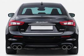 Maserati Ghibli - Chromuota juosta ant chromuoto dangčio