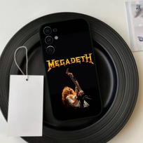 M-Megadeth Band Phone Case For Samsung S25,S24,S21,S22,S23,S30,Ultra,S20,Plus,Soft Silicone Black Cover Samsung S23plus5G