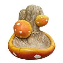 Tree Face Bird Feeder, Old Man Tree Face Statue Bird Feeder, Outdoor Garden Art Decor, Resin Sculpture Decorative Bird Feeder for Backyard Trees B