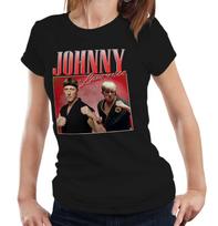 Johnny Lawrence Tshirt Appreciation Semi Fitted Ladies Karate Kid Cobra Kai S