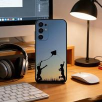 Kids Day theme Phone Case For Samsung S25,S24,S21,S22,S23,S30,Ultra,S20,Plus,Fe,Lite,Note,10,Black Cover Samsung S21plus