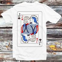 Jack Playing Card GAY Pride LGBT Rainbow Spade Diamond T Shirt Mens Womens Tees Top B803 S