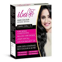 Iba Hair Colour Henna Based Dark Coal For Shiny Hair 70g