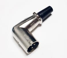 Angled Xlr Microphone Plug 3 Pin Great Price