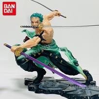 One Piece 10cm Anime Figūrėlė GK Roronoa Zoro Trys kardai Sa-maximum Manga Anime Statula Veiksmo figūrėlė Kolekcinis modelis Žaislas vaikams
