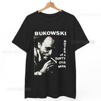26 Charles Bukowski Shirt Black Cotton Los Angeles Unisex Tee S-5XL Unisex T-Shirt M