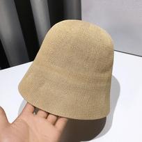 Wide Brim Beach Bucket Hat Foldable Floppy Hat Trendy Breathable Linen Sun Hats  Outdoor Activities chaki