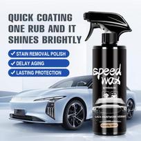 Nano Crystal Car Wax Spray Ceramic Coating Water Repellent Polish Detailer Fast Shine Protection 500ml