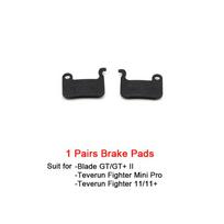 Original Hydraulic Disc Brake Pad For Teverun Fighter 11 11+ Fighter Mini/ Mini PRO Blade GT+ GT II Zoom Hydraulic Brake Pads 1 pair