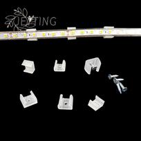 Hot 20PC LED Strip Fix Clips Connector For Fixing 2835 Neon Light 220V COB Plastic Buckle Flexible Accessories 10/12/14/17/20mm 14MM