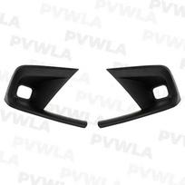 For Honda 11th Civic 2022 2023 2024 Car accessories Pair Left+ Right Side Fog Light Lamp Grille Cover Housing