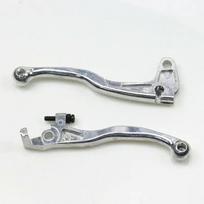 Chrome Brake Clutch Levers For Motorcycle Suzuki DR250 650 DRZ400 DJEBEL 250